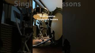 Bateri kick egzersizleri  Drum kick exercise drumlessons drumkick drumkickexercise drumandbass [upl. by Aitam]