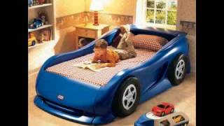 Race Car Twin Bed [upl. by Fatsug]