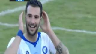 EPIC FAIL Apostolos Vellios Miss of the year  Iraklis vs Veria 10  Greek Cup  13012016 [upl. by Olney]