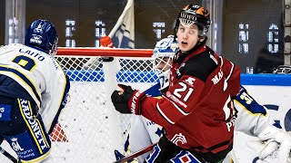 Patrik Puistola avgör förlängningen borta mot Leksand [upl. by Bjork]