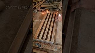 How to make stair🪜 step stairs steps fabrication ChinnmayFabrication75 [upl. by Malinda]