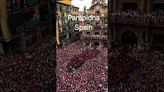 San Fermin 24  Pamplona Sanfermines travel spain culture toros [upl. by Eninnaj]