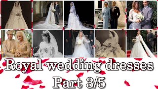 Royal wedding dresses Part 35 Narrated [upl. by Olette]