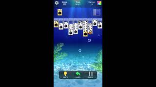 Playing Classic Solitaire With Fast Move [upl. by Frederick]