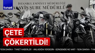 İstanbulda motosiklet hırsızlık çetesi çökertildi [upl. by Rudolfo]