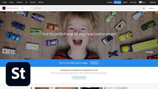 Adobe Stock Find Any Image Faster  Adobe Creative Cloud [upl. by Eelyak]