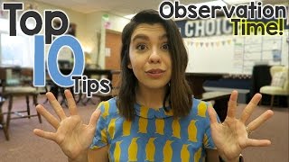 Top 10 Classroom Observation Tips [upl. by Margy]