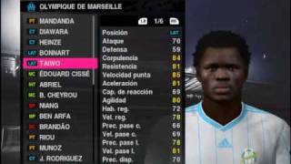 Marseille All Faces PES 2010 [upl. by Hoffer246]