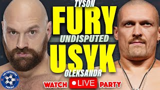 FURY vs USYK LIVE Stream Full Fight Watch Party and Commentary [upl. by Gavrilla]