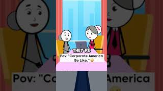 Customer Service Escalations x Corporate America😅😅 animation funny comedy funnyvideo bella usa [upl. by Ripleigh]