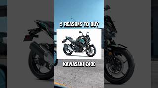 5 Reasons to Buy a Kawasaki Z400 🏍️ kawasaki z400 motorcycle [upl. by Lehctim]