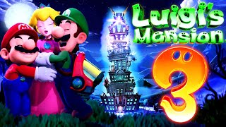 Luigis Mansion 3  Full Game  No Damage 100 Walkthrough [upl. by Hali]