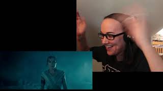 Rey vs Palpatine Force Ghost Edit REACTION [upl. by Eisdnyl]