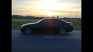 380HP BMW E60 535D TOP SPEED and ACCELERATION Onboard [upl. by Adnalahs]