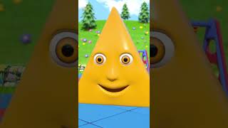 Shapes Song shorts nurseryrhymes kidssongs kidstvpreschool preschool [upl. by Quirk181]