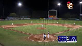 ENVIVO  Panamá Metro vs Coclé  Campeonato Nacional de Béisbol Juvenil 2024 [upl. by Yecats]