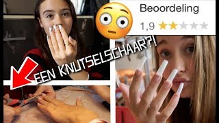 NAAR DE SLECHTST BEOORDEELDE NAIL SALON VAN DE STAD  WORST REVIEWED [upl. by Philbin]