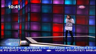 Andjela Dzaferovic  Minus i Plus Jutarnji Program TV Pink [upl. by Atinek720]