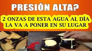 Fácil y EFECTIVO Remedio Casero Para Bajar La Presión Rapido [upl. by Edithe227]