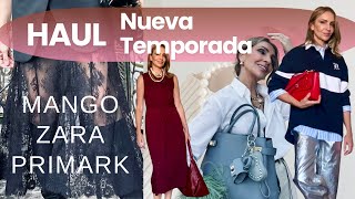 PRIMER HAUL DE OTOÑO LO NUEVO DE MANGO ZARA y PRIMARK tu asesora de imagen y moda [upl. by Aneekat446]