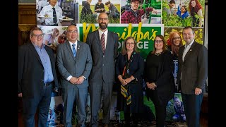 Assiniboine Community College  Protein Industries Canada announcement [upl. by Htebazileyram]