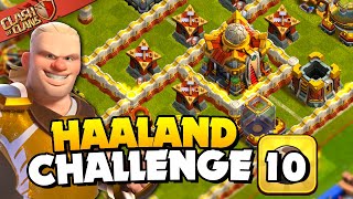 Easily 3 Star Trophy Match  Haaland Challenge 10 Clash of Clans [upl. by Polloch]