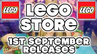 LEGO STORE  1ST SEPTEMBER NEW RELEASES [upl. by Inittirb]