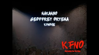 Geoffrey Oryema  Makambo karaoke [upl. by Chor]