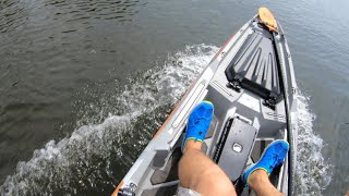 67 MPH NEW Torqeedo 1100 Wh on Bonafide SS127 Water Demo Icast [upl. by Halle]