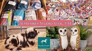 SMALL BUSINESS VLOG  Etsy troubles exciting news from World Of Wool Yarndale Owls and more [upl. by Henrique]