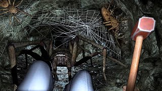 Horror Game Where Humans Are Hunted By Giant Spiders  Cassiculus [upl. by Anirtak]