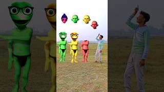 Red yellow amp green joker vs me correct head matching new game  funny vfx magicalvideoshorts [upl. by Ratha297]