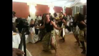 West Can doing a Traditional dance from the Nigerian Delta called Owigiri [upl. by Sirahc]