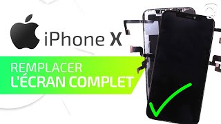 Comment changer lécran complet préassemblé de liPhone X   Tutoriel Bricophone [upl. by Birgitta855]