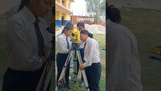 Theodolite learning CTEVTEDU fun theodolite surveying civilengineering [upl. by Essila83]