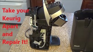 Keurig Elite K90 Disassembly and Theory of Operation [upl. by Rehpotsirh]