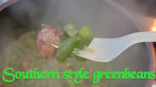 RecipeMaking some good a Green Beans food recipe cooking [upl. by Bills]