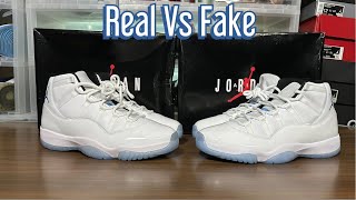 Air Jordan 11 Legend Blue 2024 Real Vs Fake Review [upl. by Yma]