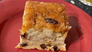 Pudin de Pan Puerto Rican Bread Pudding ¡Con Sabor de Coco English [upl. by Corwun775]