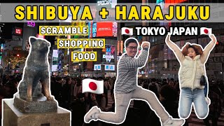 SHIBUYA CROSSING  HARAJUKU SHOPPING TOKYOS TRENDY AND FASHIONABLE NEIGHBORHOODS  JAPAN VLOG [upl. by Eimor712]