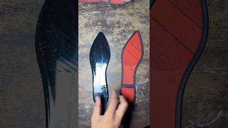 High Quality Ladies Shoe Soles Red And Black Manufactering Reveiled [upl. by Duile526]