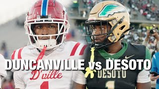 TXHSFB 1 DUNCANVILLE vs 4 DESOTO IS THIS THE GAME OF THE YEAR 👀 viralvideo [upl. by Lilly762]