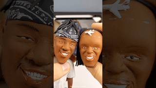 headbandairport KSI😂 clay art ksi meme art [upl. by Ais]