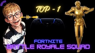 Fortnite TOP1 BATTLE ROYALE Squad 4K HDR 一┳═┻︻▄ DOBRYNIA 8 YEARS OLD ▄︻┻┳═一 [upl. by Yztim]