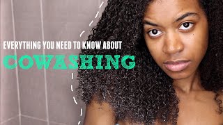 HOW to CoWash WHEN to CoWash WHY you need to CoWash  All About CoWashing Natural Hair [upl. by Ahseinod]