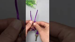 Rope braiding tutorial fancy knotting easy to learn sweatshirt rope tying method [upl. by Bree75]