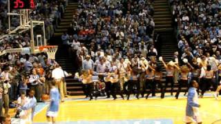 UNC Basketball Pregame Rituals vs Clemson 12109 [upl. by Mcnally]