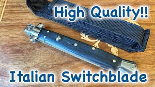 Italian Switchblade Stiletto Knives in 4k UHD [upl. by Atnaloj]