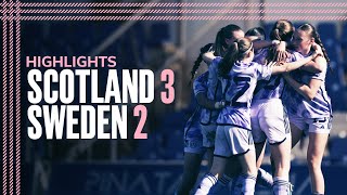 Scotland U17 32 Sweden U17  MIMA Cup SemiFinal Highlights  Scotland National Team [upl. by Tayler]