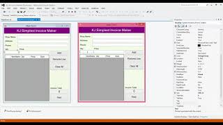 How to Develop a Simplest Invoice Maker in VBnet  Video05 [upl. by Essam]